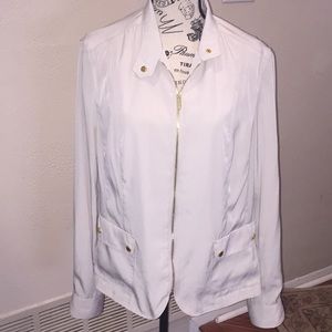 NWOT Jones York light tan jacket size 16